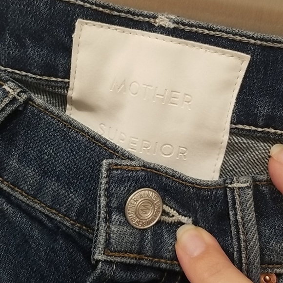 💕MOTHER SUPERIOR💕 Flirt Ankle Jeans ~ Testing the Waters High Rise 26 - Picture 15 of 16